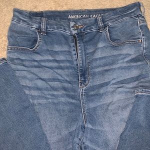 American eagle high waisted skinny jeans